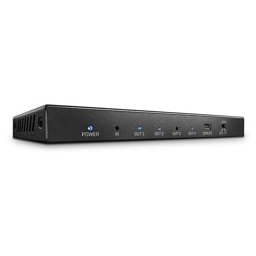 HDMI сплитер Lindy LNY-38236, от 1x HDMI(ж) към 4x HDMI(ж), до UHD(3840x2160@60Hz) резолюция