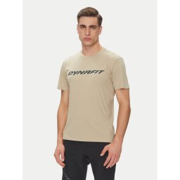 Dynafit Тениска от техническо трико Traverse 2 08-0000070670 Бежов Regular Fit