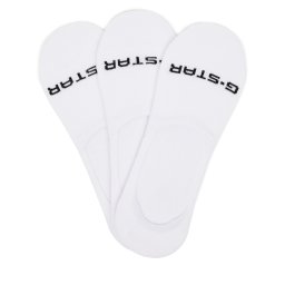 Чорапи тип терлици G-Star Raw AS_G-STAR_S_124_SS25 (3-PACK) Бял