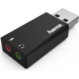 Звукова карта HAMA 2.0 Stereo, USB