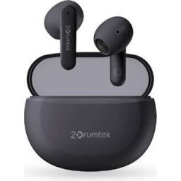 Блутут слушалки-тапи A4tech B20 2Drumtek, True Wireless, Сиви