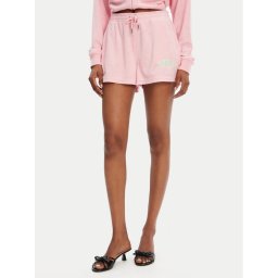 Juicy Couture Спортни шорти Perkin JCWHS125322 Розов Relaxed Fit