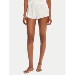 Juicy Couture Пижамени шорти JCLHS125512 Екрю Regular Fit