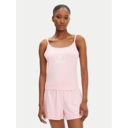 Juicy Couture топ Dream Of Vest JCLCT125505 Розов Slim Fit