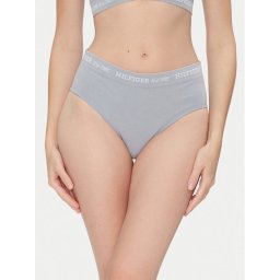 Tommy Hilfiger Класически бикини с висока талия UW0UW05724 Син