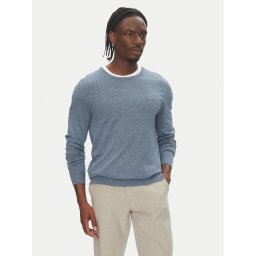 Lindbergh Пуловер 30-80043 Зелен Slim Fit