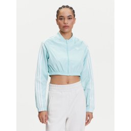 adidas Суитшърт adicolor Teamgeist JD0267 Електриков Slim Fit