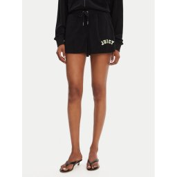 Juicy Couture Спортни шорти Perkin JCWHS125322 Черен Relaxed Fit