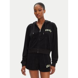 Juicy Couture Суитшърт Nala JCWAS125321 Черен Oversize