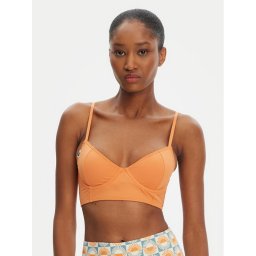 Quiksilver Горнище на бански Melly Top EQWX303137 Меден