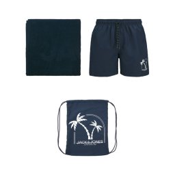 Jack & Jones Junior Плувни шорти Maui 12283797 Тъмносин Regular Fit