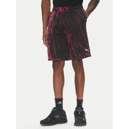 Puma Спортни шорти F1 Color Splash 630171 Черен Relaxed Fit