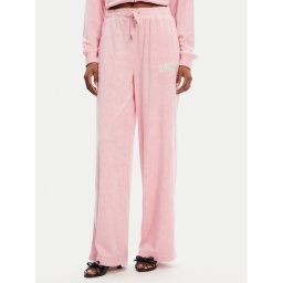 Juicy Couture Долнище анцуг Regan JCWBJ125335 Розов Wide Leg