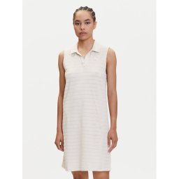 Puma Ежедневна рокля Ess Elevated 685029 Бежов Relaxed Fit