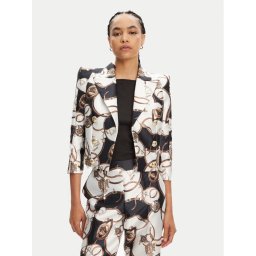 Babylon Сако S00704 Бял Regular Fit