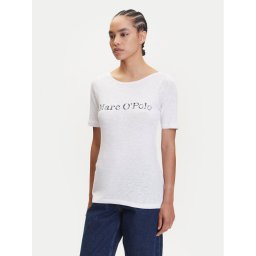 Marc O'Polo Тишърт 504 2261 51231 Бял Regular Fit