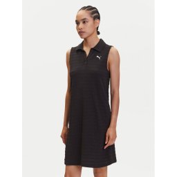Puma Ежедневна рокля Ess Elevated 685029 Черен Relaxed Fit