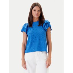 JDY Блуза Carla 15351452 Син Regular Fit
