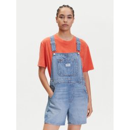 Levi's® Гащеризон с презрамки Utility 001UY-0000 Син Loose Fit
