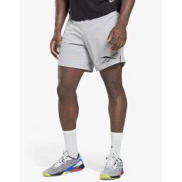 REEBOK Strength Graphic 2.0 Shorts Light Grey
