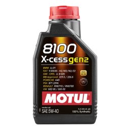 Motul 8100 X-Cess Gen2 5W40 1L