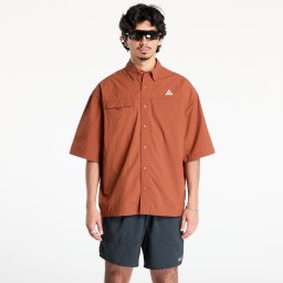 Риза Nike ACG "Orb Weaver" UV Repel Short-Sleeve Shirt Cinnamon/ Picante Red/ Summit White XL