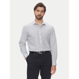 Pierre Cardin Риза C6 11004.0409 Тъмносин Modern Fit