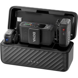 Безжична система микрофони All-in-One BOYA BOYAMIC 2