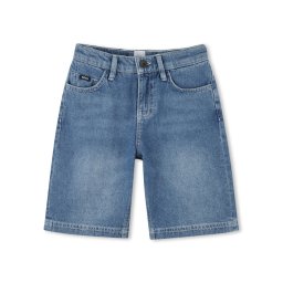 BOSS Дънкови шорти J51994 S Син Regular Fit