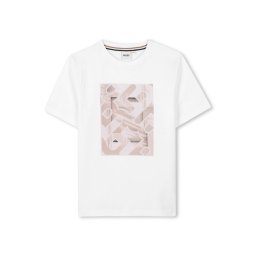 BOSS Тишърт J52036 S Бял Regular Fit