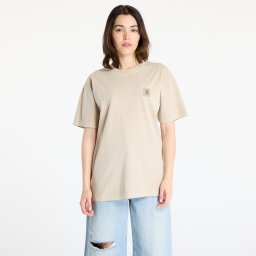 Тениска Carhartt WIP Short Sleeve Nelson T-Shirt UNISEX Fleur De Sel Garment Dyed XS
