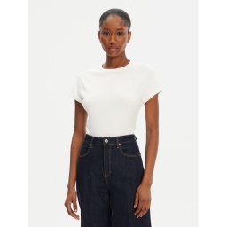 Tommy Hilfiger Тишърт WW0WW45731 Екрю Slim Fit