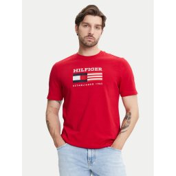 Tommy Hilfiger Тишърт American Monotype MW0MW39843 Червен Regular Fit