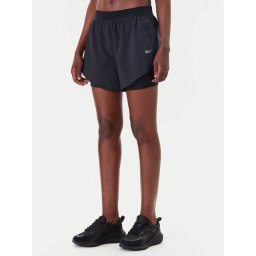 Reebok Спортни шорти Running 100075412 Черен Regular Fit