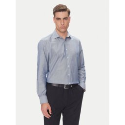 Pierre Cardin Риза C6 11004.0403 Син Modern Fit