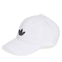 Шапка с козирка adidas adicolor Classic Trefoil JC6025 Бял