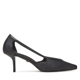 Обувки на ток Max Mara Strawpump 2514521312600 Черен