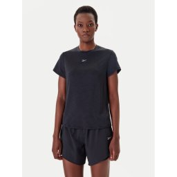 Reebok Тениска от техническо трико Chill 100214669 Черен Slim Fit