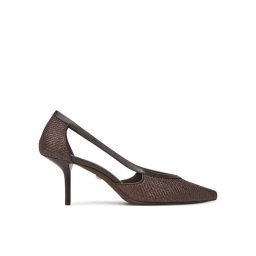 Max Mara Обувки на ток Strawpump 2514521312600 Кафяв
