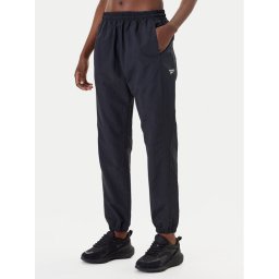 Reebok Долнище анцуг Vector 100221435 Черен Relaxed Fit