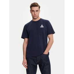 Gap Тишърт 769029-03 Тъмносин Regular Fit