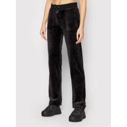 Juicy Couture Долнище анцуг Del Ray JCAP180 Черен Regular Fit