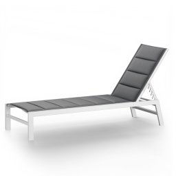 Blumfeldt Renazzo Lounge шезлонг, 120 кг товароносимост, 5 стъпки, водоотблъскващ (HMD1-Renazzo Lounge)