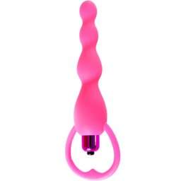 Вибро анална броеница "TOK ANAL PINK" 15 см.