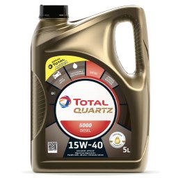 Total Quartz 5000 Diesel 15W40 5L