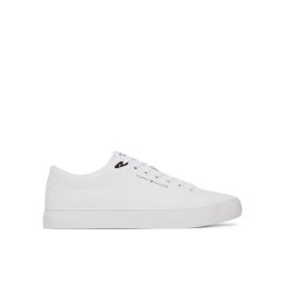 Tommy Hilfiger Сникърси Th Hi Vulc Core Low Lth Ii Ess FM0FM05511 Бял