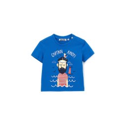 Original Marines Тишърт DFP0260NM Син Regular Fit