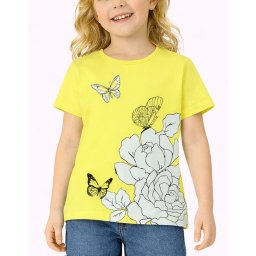 CHICCO Girls Tee Light Yellow