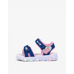 CHICCO Girls Sandals Denim/Pink