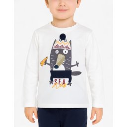 CHICCO Boys Sea Wolf Blouse White